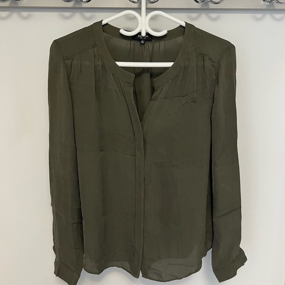 Aritzia Babaton Silk Blouse